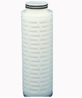 Porcellana Cartuccia di filtro pieghettata a 20 pollici 0,2 micron per il processo puro dell&#039;acqua fabbrica