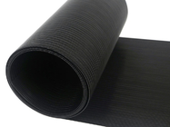 Black UV Printer Conveyor Belt , Spiral Polyester Monofilament Mesh