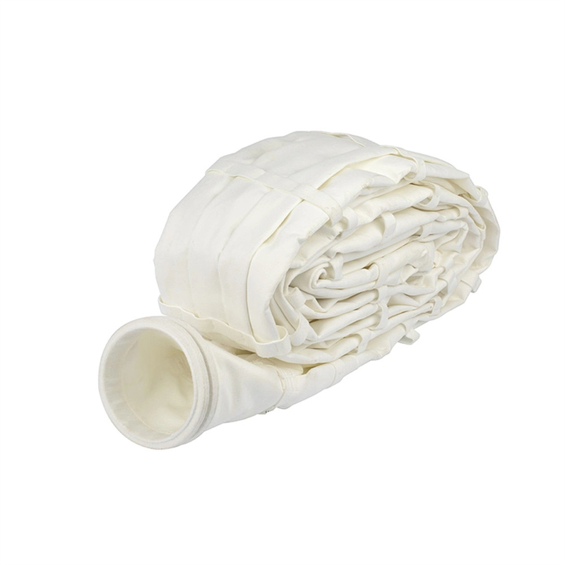 100% PTFE Sacchetto filtro a piatto impermeabile Alcalino Resistenza alla polvere sacchetti filtri raccoglitori