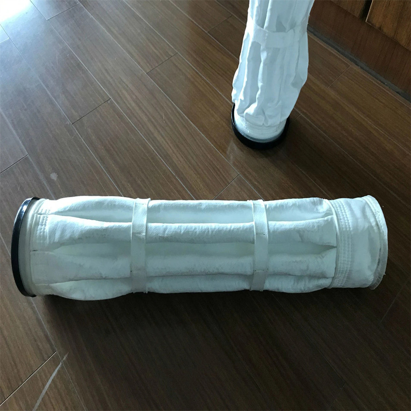100% PTFE Sacchetto filtro a piatto impermeabile Alcalino Resistenza alla polvere sacchetti filtri raccoglitori
