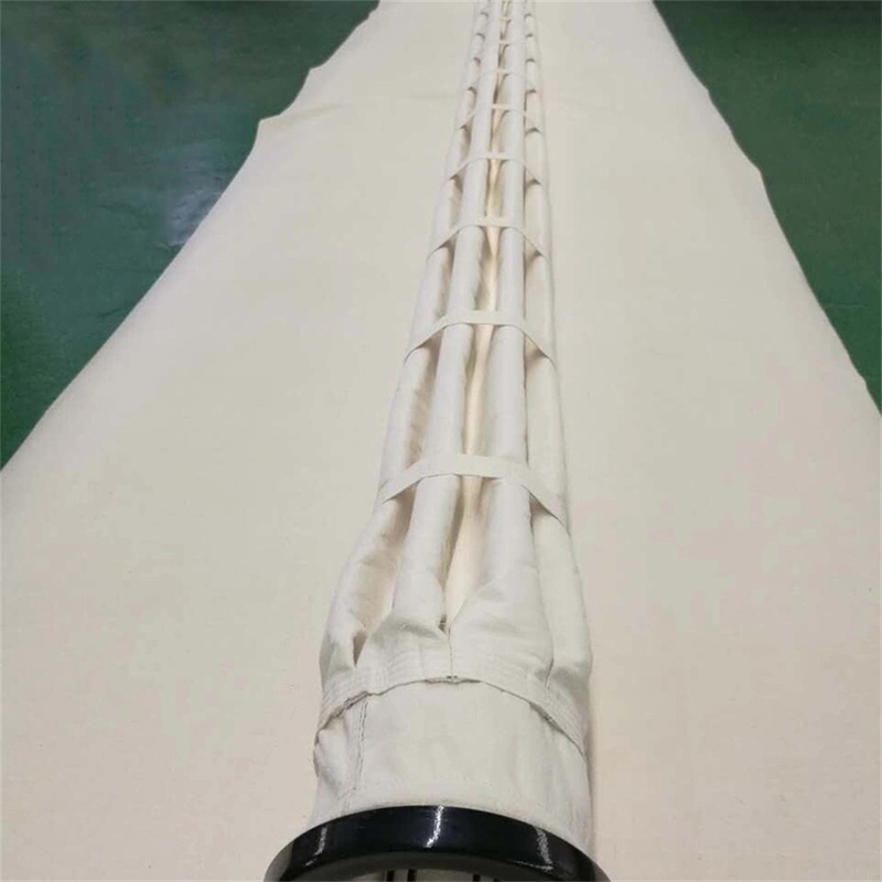 100% PTFE Sacchetto filtro a piatto impermeabile Alcalino Resistenza alla polvere sacchetti filtri raccoglitori