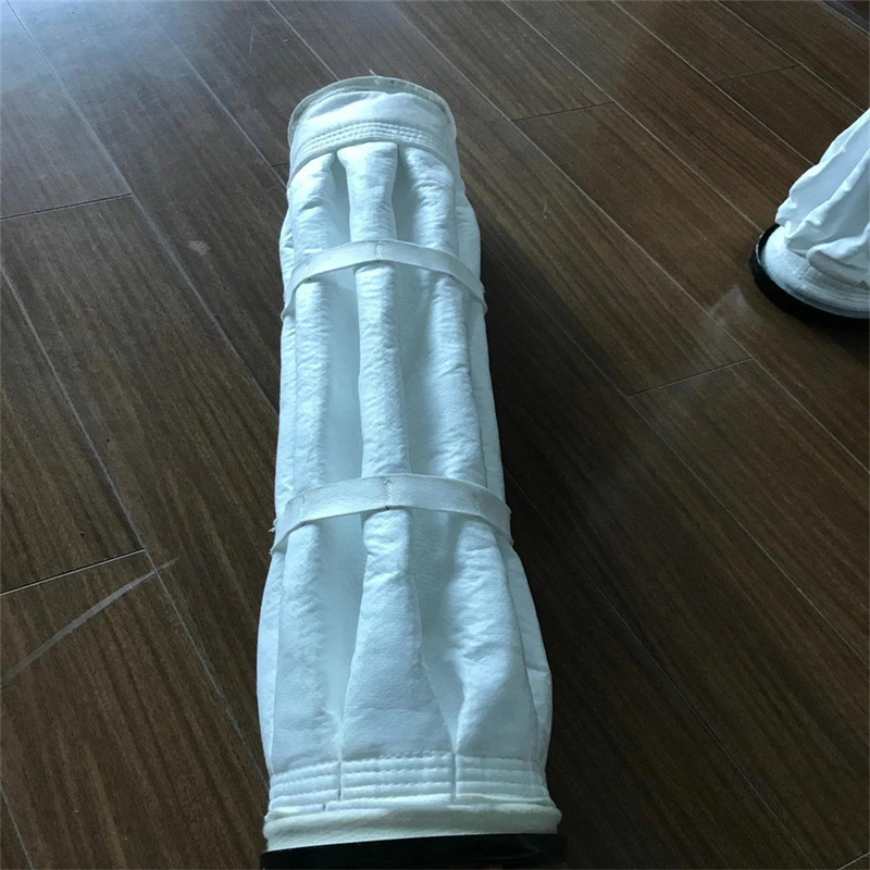 100% PTFE Sacchetto filtro a piatto impermeabile Alcalino Resistenza alla polvere sacchetti filtri raccoglitori